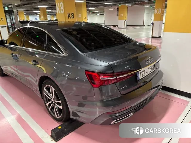 Audi A6 (C8) 2023 Серебристо-серый из Кореи, фото 2