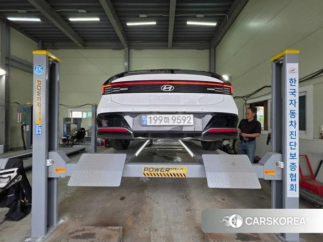 Hyundai Sonata D Edge (DN8) 2024 Белый из Кореи, фото 2