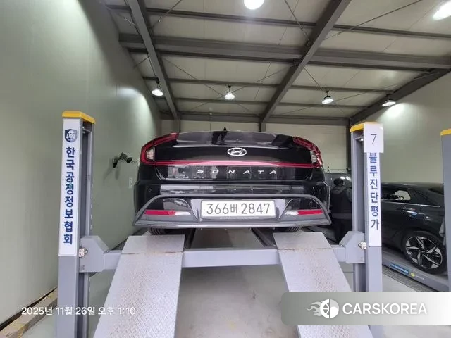 Hyundai Sonata (DN8) 2020 Черный из Кореи, фото 2