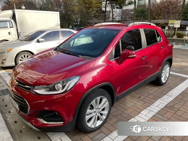 Chevrolet (GM Daewoo) The New Trax 2018 Красный из Кореи, фото 6