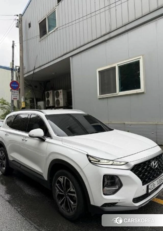 Hyundai Santa Fe TM 2018 Белый из Кореи, фото 2