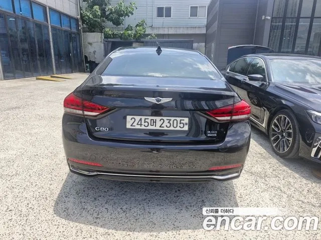 Genesis G80 2019 Черный из Кореи, фото 2