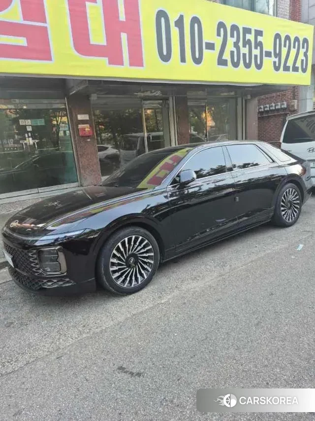 Hyundai Grandeur (GN7) 2023 Черный из Кореи, фото 2