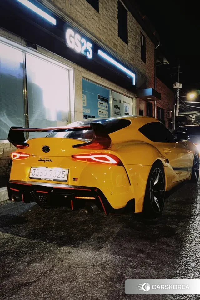 Toyota Supra 5th Generation 2021 Желтый из Кореи, фото 2