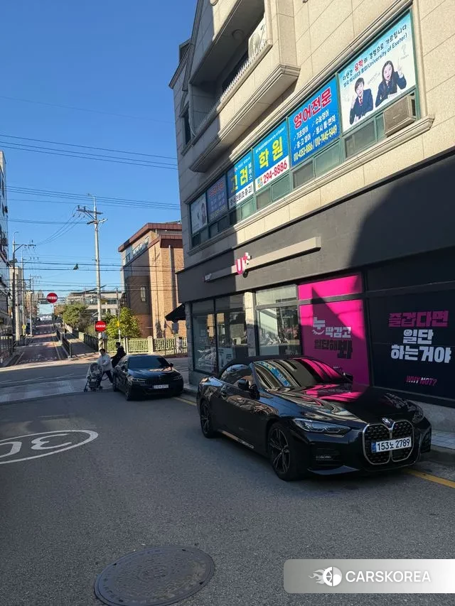 BMW 4 Series (G22) 2021 Черный из Кореи, фото 2