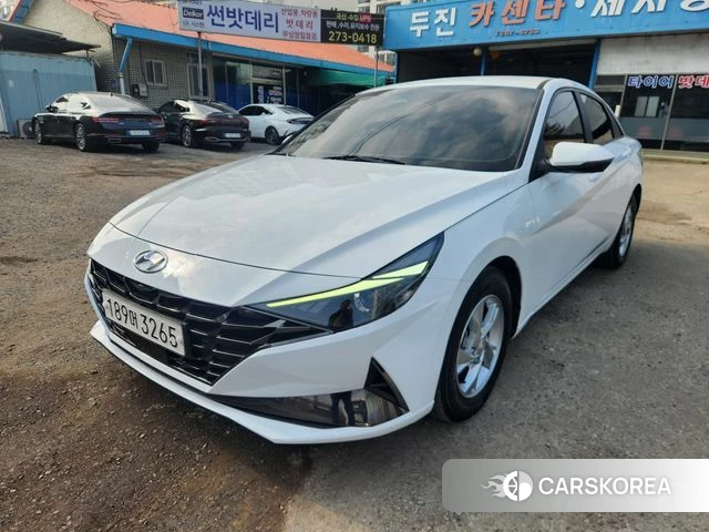 Hyundai Avante (CN7) 2020 Белый из Кореи, фото 6