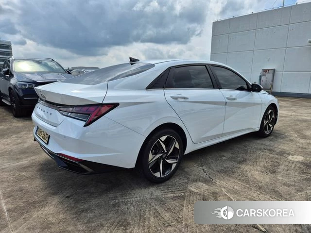 Hyundai Avante (CN7) 2021 Белый из Кореи, фото 2