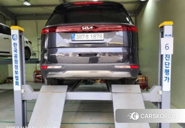 Kia Carnival 4th generation 2021 Серый из Кореи, фото 2