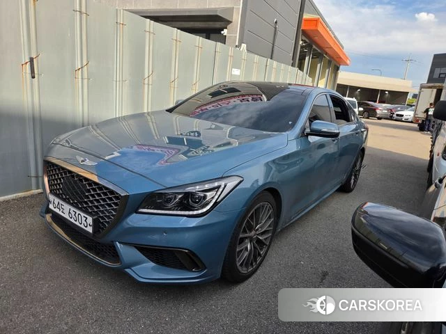 Genesis G80 2018 Синий из Кореи, фото 6