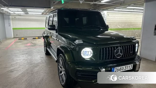 Mercedes-Benz G-Class W463b 2023 Темно-зеленый из Кореи, фото 5