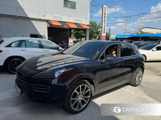 Porsche Cayenne (PO536) 2019 Синий из Кореи, фото 2