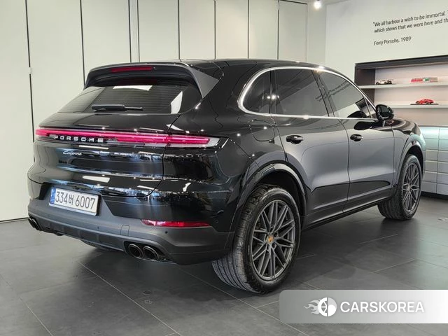 Porsche Cayenne (PO536) 2023 Черный из Кореи, фото 4