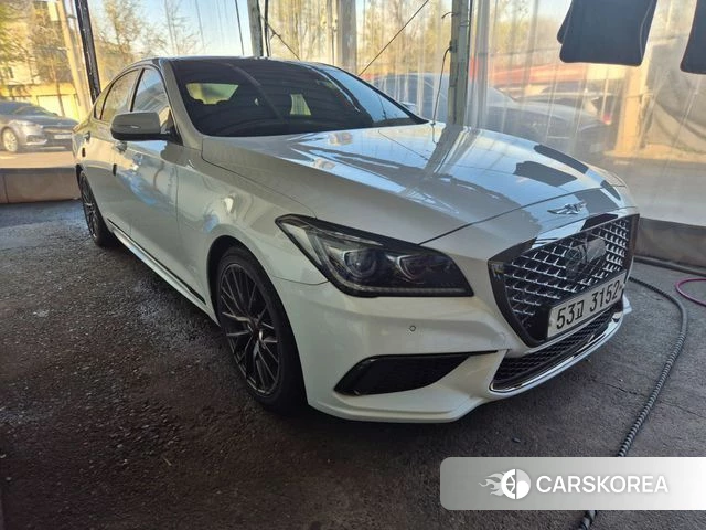 Genesis G80 2019 Белый из Кореи, фото 3