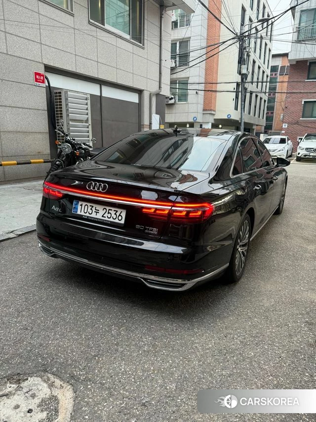Audi A8 (D5) 2021 Черный из Кореи, фото 4