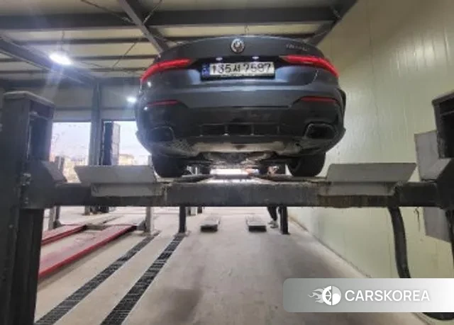 BMW 4 Series (G22) 2022 Синий из Кореи, фото 2