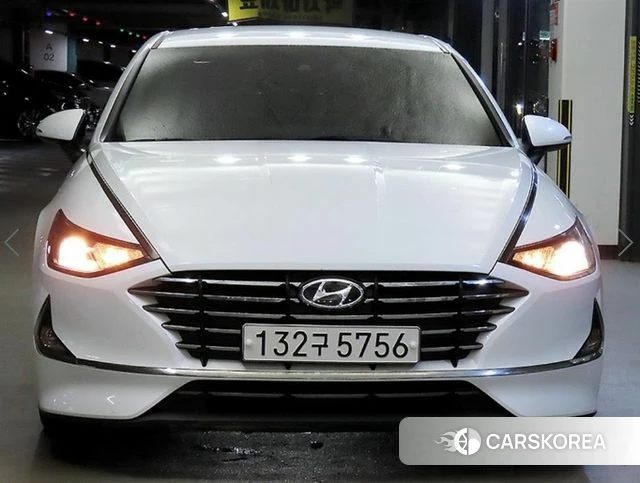 Hyundai Sonata (DN8) 2019 Белый из Кореи, фото 2