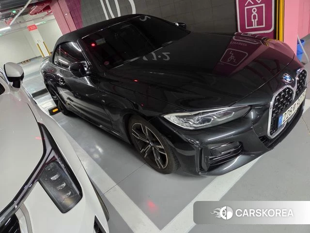 BMW 4 Series (G22) 2021 Черный из Кореи, фото 2