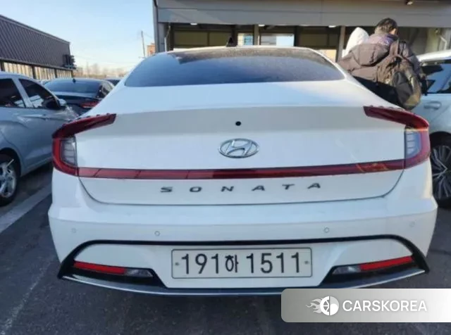 Hyundai Sonata (DN8) 2021 Белый из Кореи, фото 2