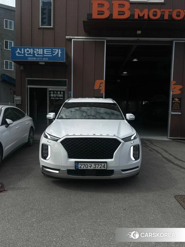 Hyundai Palisade 2021 Белый из Кореи, фото 2