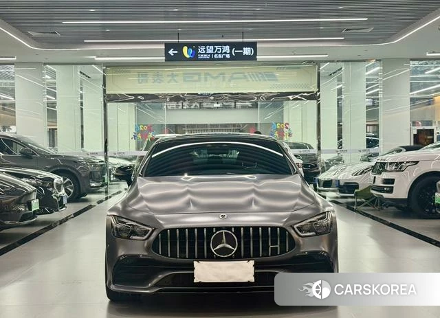 Mercedes-Benz AMG GT 2021 Серебристо-серый из Китая, фото 6