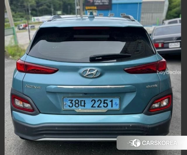 Hyundai Kona Electric 2018 Небесно-голубой из Кореи, фото 2