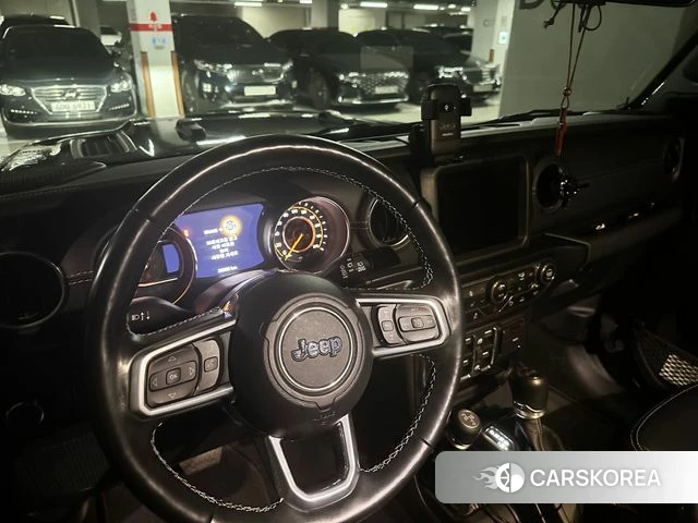 Jeep Wrangler (JL) 2021 Черный из Кореи, фото 2