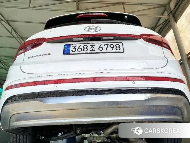 Hyundai The New Santa Fe 2023 Белый из Кореи, фото 2