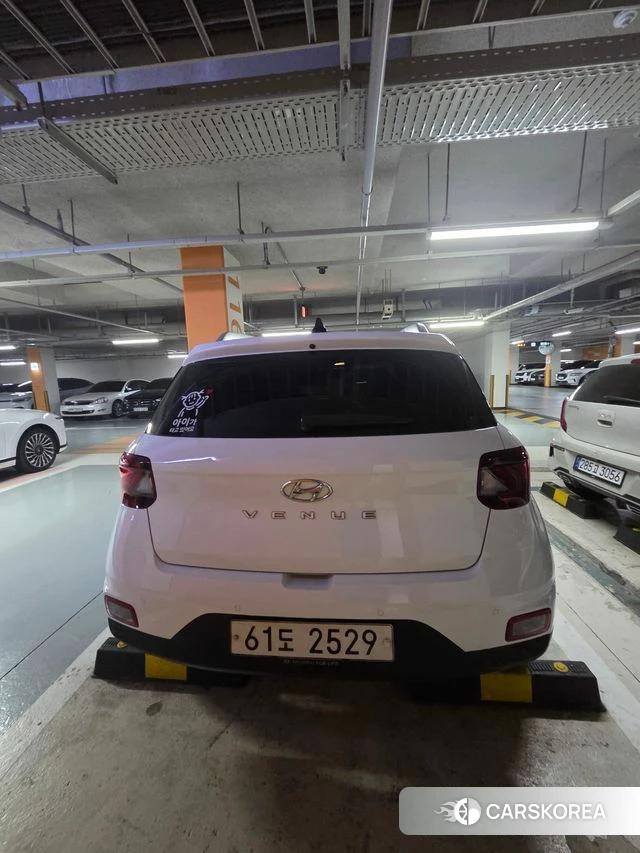 Hyundai Venue 2019 Белый из Кореи, фото 2