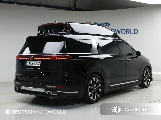 Kia Carnival 4th generation 2021 Черный из Кореи, фото 2