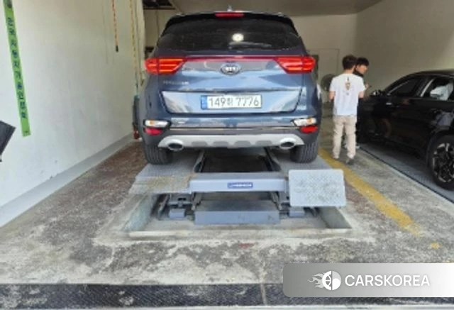 Kia Sportage The Bold 2021 Синий из Кореи, фото 2