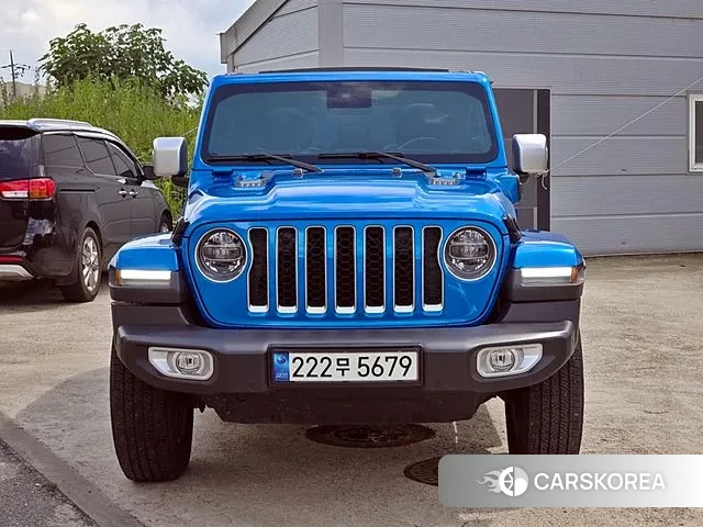 Jeep Wrangler (JL) 2022 Синий из Кореи, фото 5