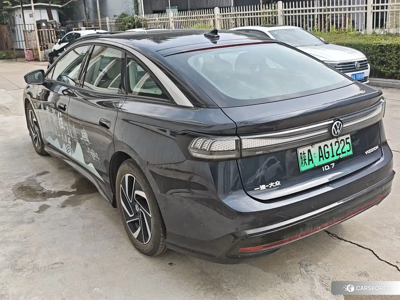 Volkswagen ID.7 VIZZION 2023 Синий из Китая, фото 2