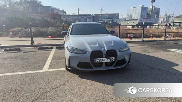 BMW M3 (G80) 2023 Белый из Кореи, фото 2