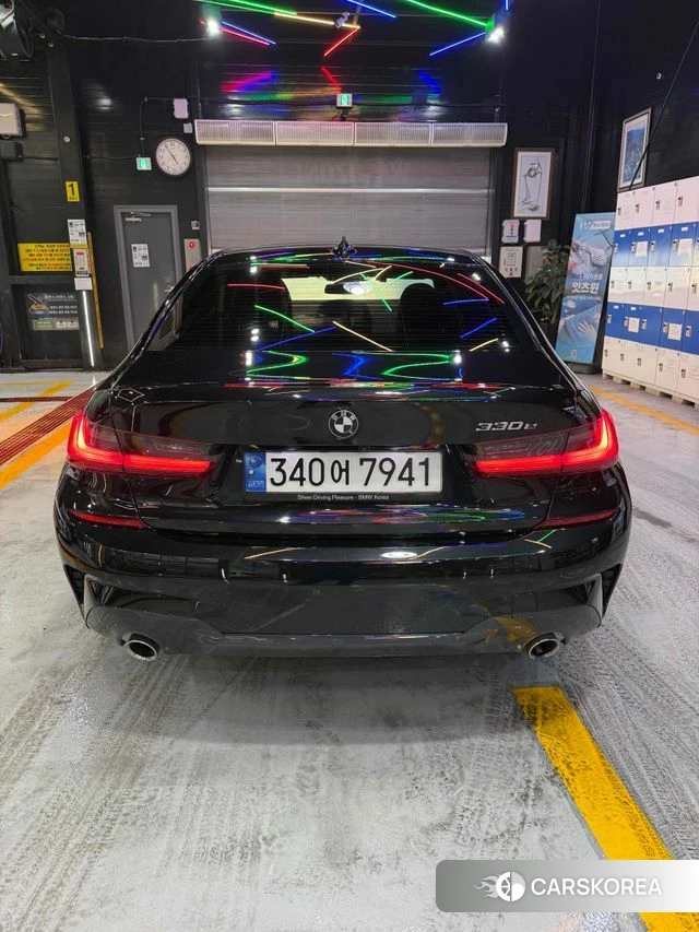 BMW 3 Series (G20) 2021 Черный из Кореи, фото 2