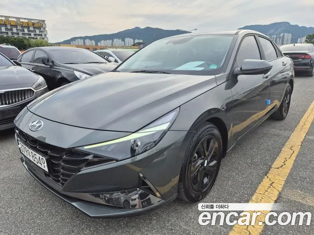 Hyundai Avante Hybrid (CN7) 2021 Серый из Кореи, фото 5