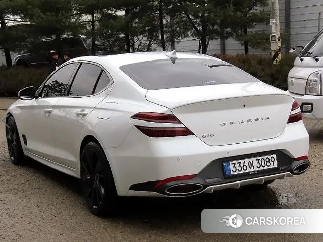 Genesis The New G70 2021 Белый из Кореи, фото 2