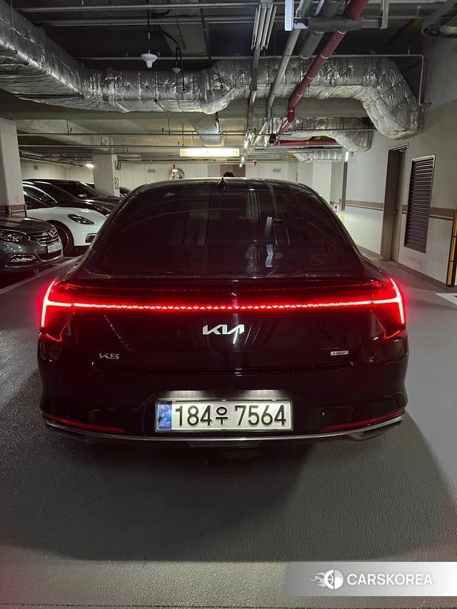 Kia K8 Hybrid 2022 Черный из Кореи, фото 2