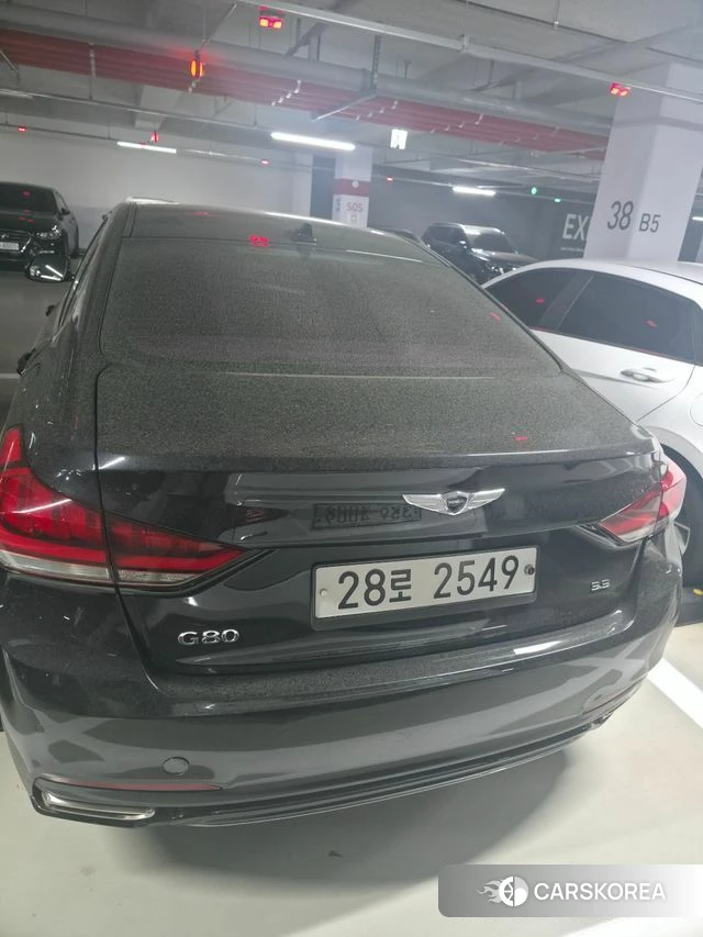 Genesis G80 2018 Черный из Кореи, фото 2