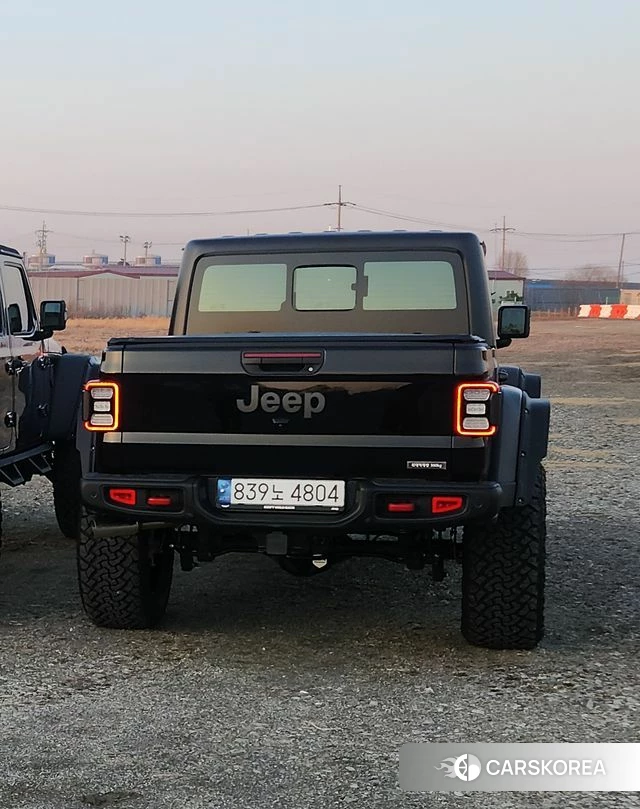 Jeep Gladiator (JT) 2021 Черный из Кореи, фото 2