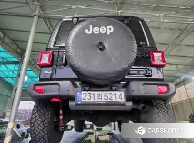 Jeep Wrangler (JL) 2023 Черный из Кореи, фото 2