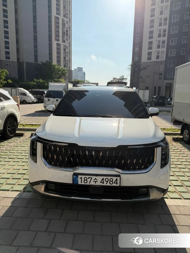 Kia The New Carnival 4th Generation 2024 Белый из Кореи, фото 2