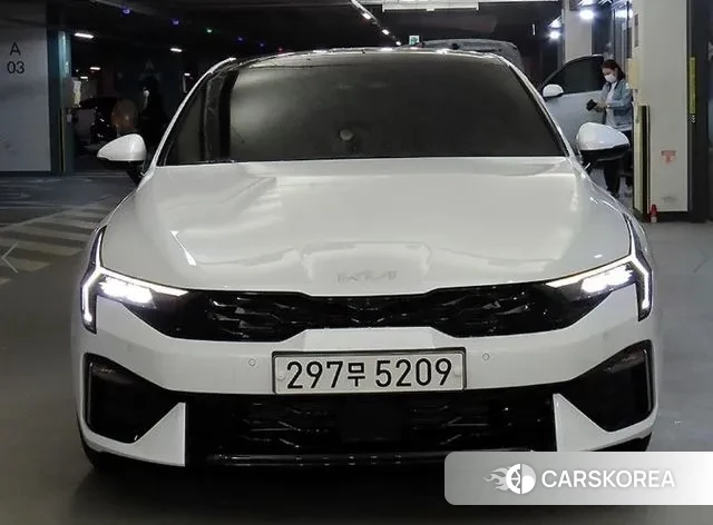 Kia The New K5 3rd generation 2024 Белый из Кореи, фото 2