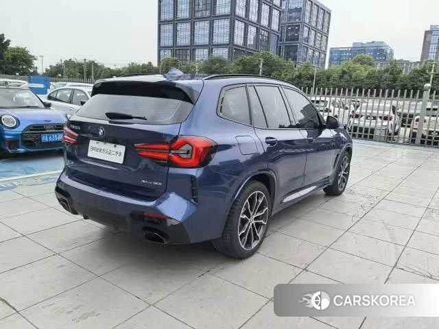 BMW X3 2022 Синий из Китая, фото 2