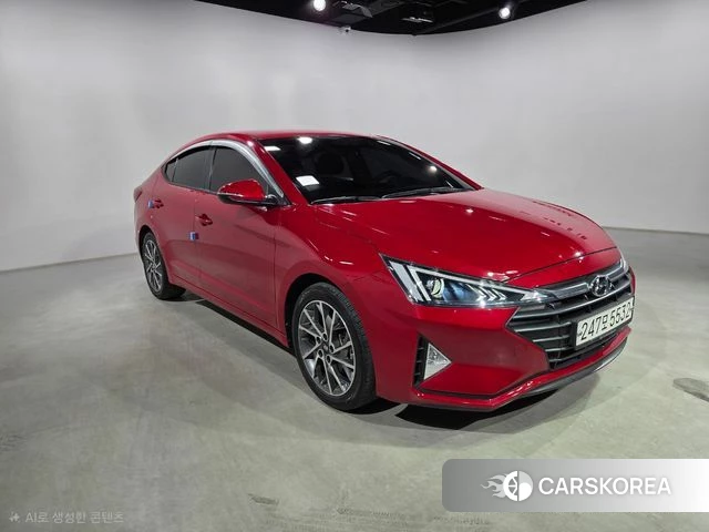 Hyundai The New Avante AD 2019 Красный из Кореи, фото 6