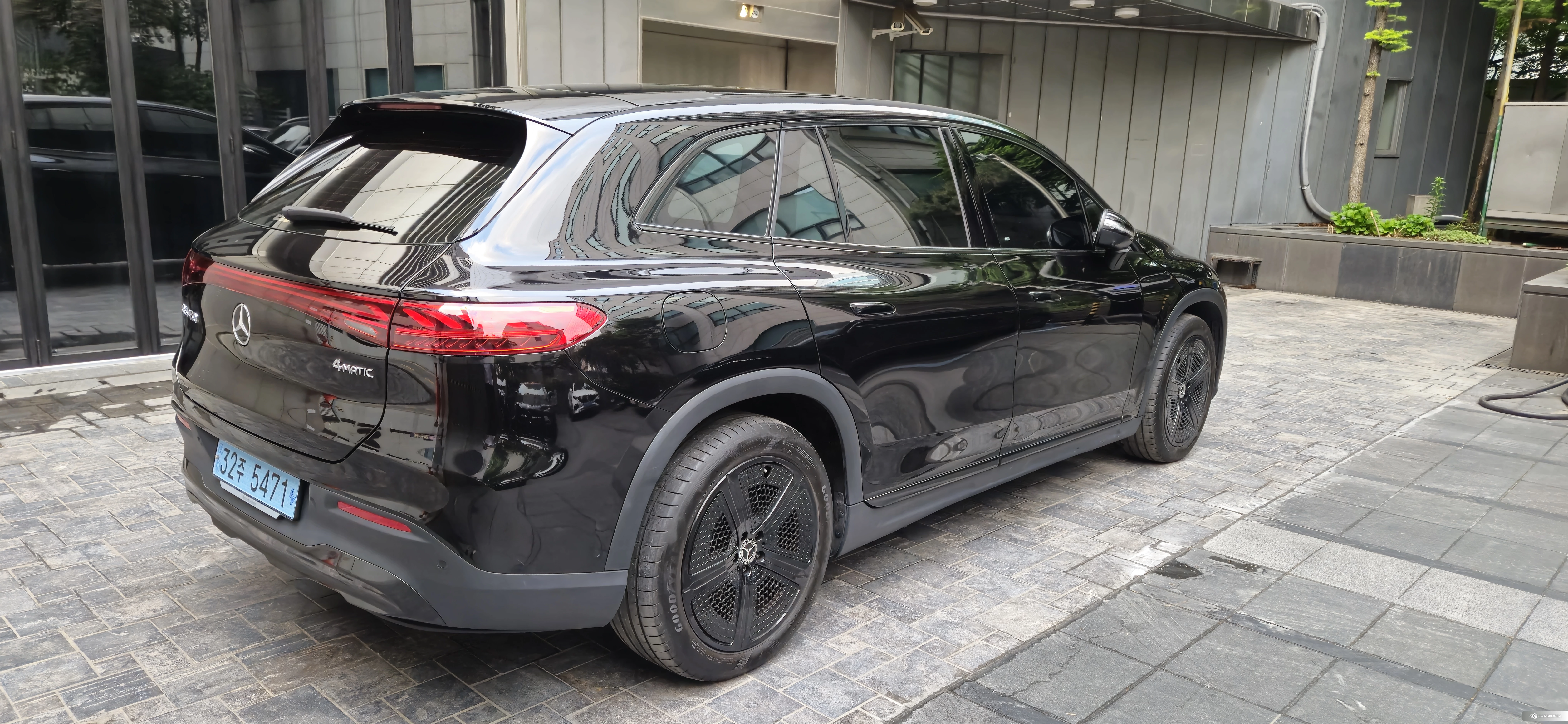 Mercedes-Benz EQS SUV X296 2023 Черный из Кореи, фото 3