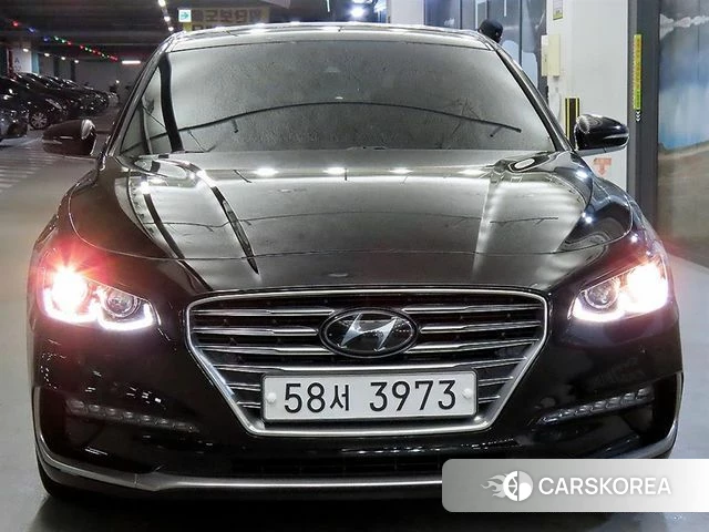 Hyundai Grandeur IG Hybrid 2019 Черный из Кореи, фото 2