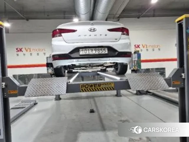 Hyundai The New Avante AD 2020 Белый из Кореи, фото 2