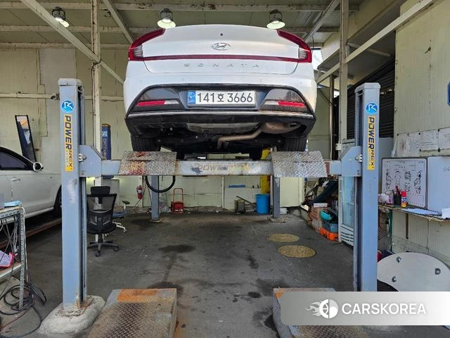 Hyundai Sonata (DN8) 2021 Белый из Кореи, фото 2