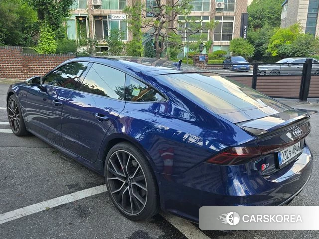 Audi S7 (4K) 2021 Синий из Кореи, фото 3