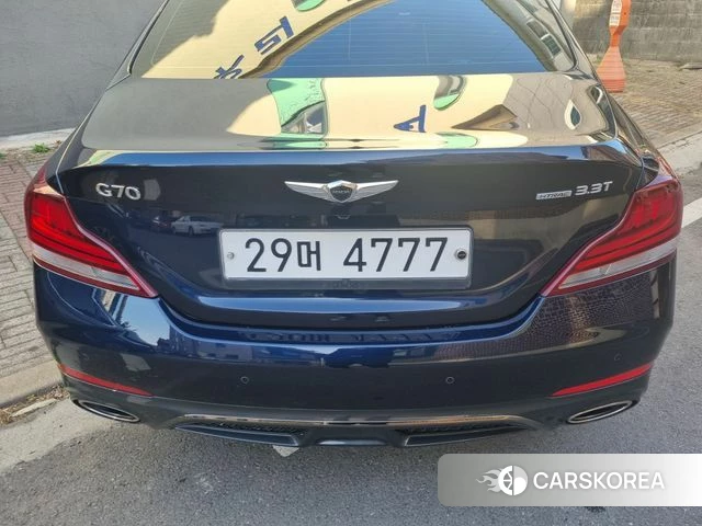Genesis G70 2018 Синий из Кореи, фото 2
